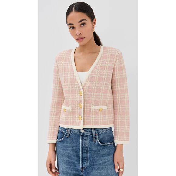 Veronica Beard Claudine Knit Jacket M - Picture 1 of 8